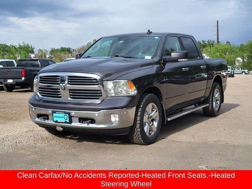 Granite Crystal Metallic Clearcoat 2017 RAM 1500 Big Horn
