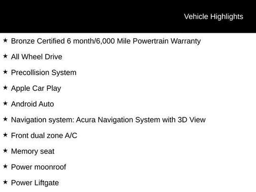 2022 Acura RDX A-Spec Package