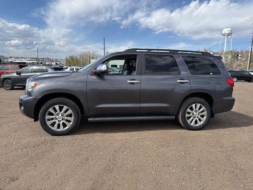Magnetic Gray Metallic 2012 Toyota Sequoia Limited
