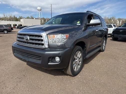Magnetic Gray Metallic 2012 Toyota Sequoia Limited