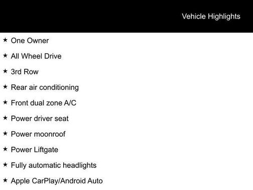 Midnight Black Metallic 2023 Toyota Highlander XLE