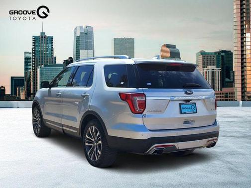 Ingot Silver 2017 Ford Explorer Platinum