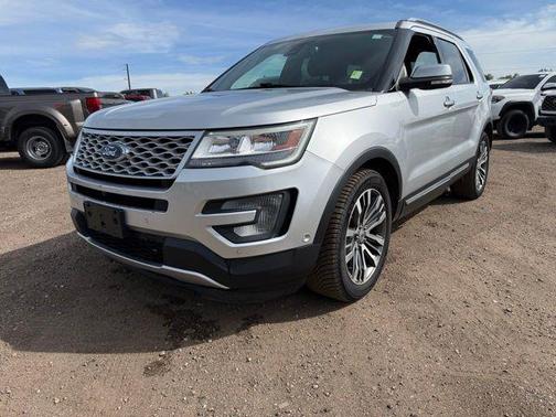 Ingot Silver 2017 Ford Explorer Platinum
