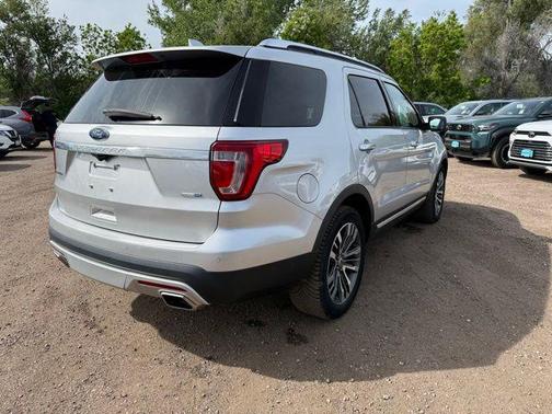 Ingot Silver 2017 Ford Explorer Platinum