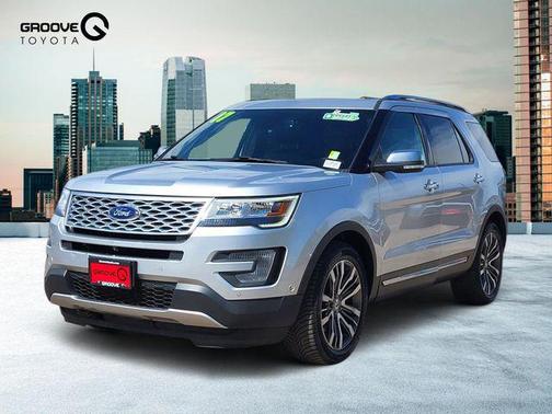 Ingot Silver 2017 Ford Explorer Platinum