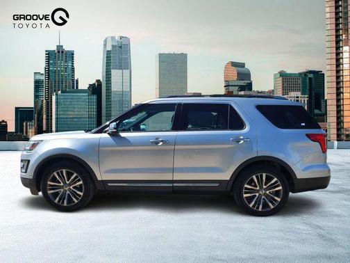 Ingot Silver 2017 Ford Explorer Platinum