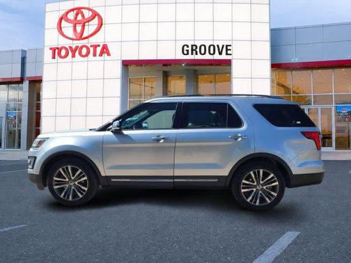 Ingot Silver 2017 Ford Explorer Platinum