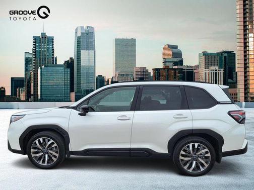 Crystal White Pearl 2025 Subaru Forester Touring