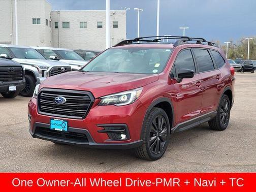 Crimson Red Pearl 2022 Subaru Ascent Onyx Edition 7-Passenger