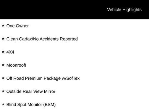 2022 Toyota 4Runner TRD Off Road Premium