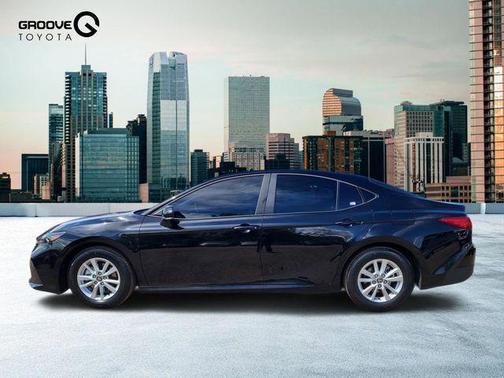 Midnight Black Metallic 2025 Toyota Camry LE