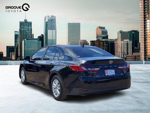 Midnight Black Metallic 2025 Toyota Camry LE