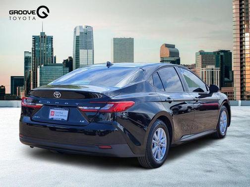 Midnight Black Metallic 2025 Toyota Camry LE