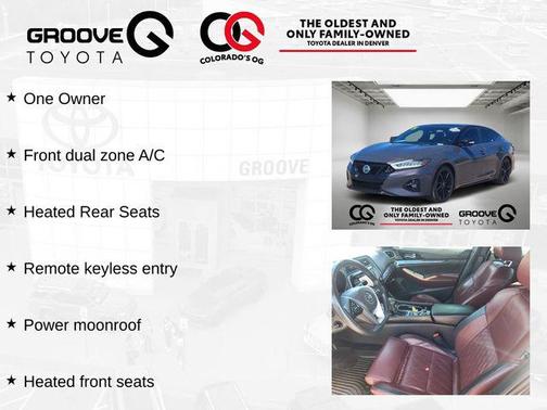 Ruby Slate Gray Pearl w/Black Roof 2021 Nissan Maxima 3.5 Platinum