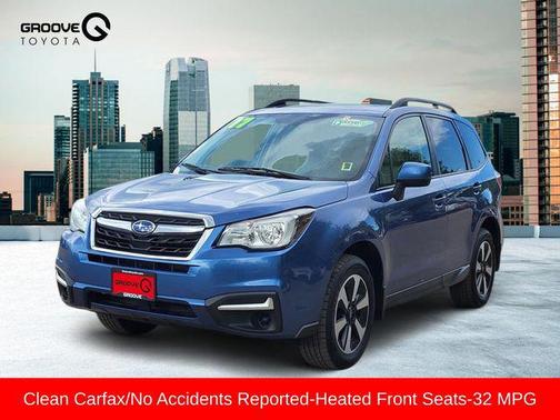 Quartz Blue 2017 Subaru Forester 2.5i Premium