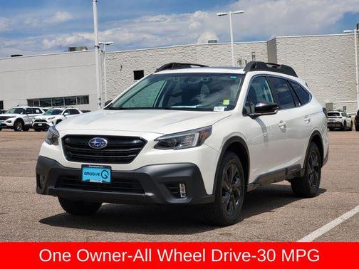 Crystal White Pearl 2021 Subaru Outback Onyx Edition XT