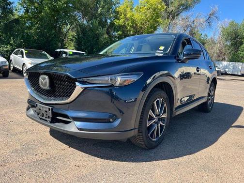 Deep Crystal Blue Mica 2018 Mazda CX-5 Grand Touring