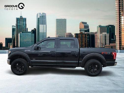 Shadow Black 2016 Ford F-150 XLT