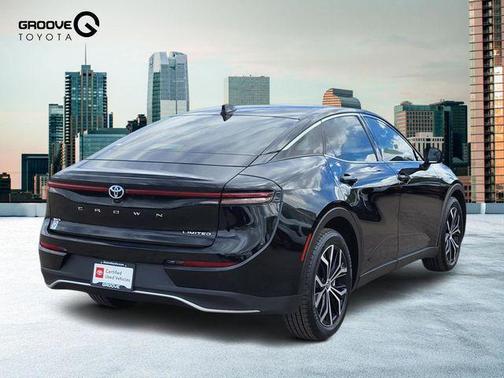 Black 2023 Toyota Crown Limited