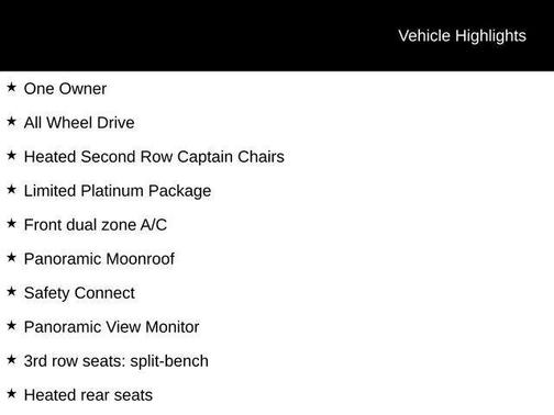 2017 Toyota Highlander Limited Platinum