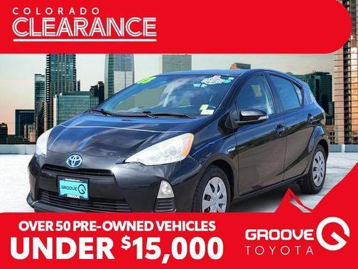 Black Sand Pearl 2013 Toyota Prius c Two