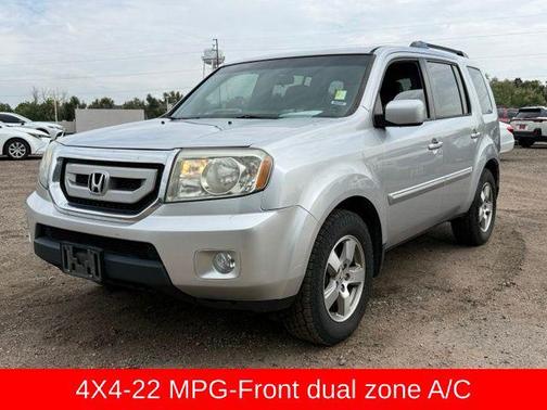Alabaster Silver Metallic 2011 Honda Pilot EX