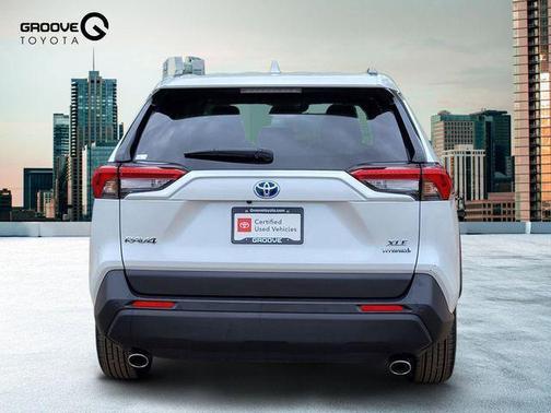 Wind Chill Pearl 2023 Toyota RAV4 Hybrid XLE Premium