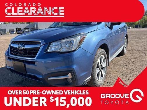 Quartz Blue Pearl 2018 Subaru Forester 2.5i Premium