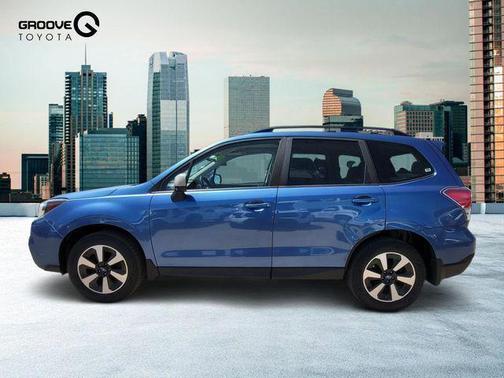 Quartz Blue Pearl 2018 Subaru Forester 2.5i Premium