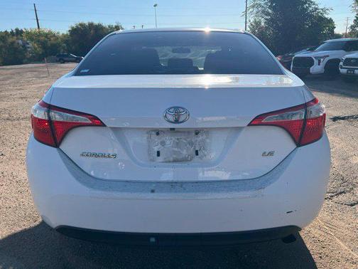 Super White 2014 Toyota Corolla LE