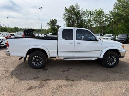 Natural White 2001 Toyota Tundra Limited Access Cab