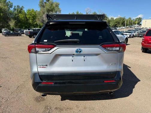 Silver Sky Metallic/Midnight Black Metallic 2024 Toyota RAV4 Prime XSE