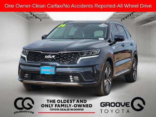 Gravity Blue 2024 Kia Sorento Plug-In Hybrid SX Prestige