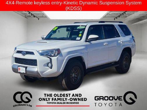 Super White 2019 Toyota 4Runner TRD Off Road