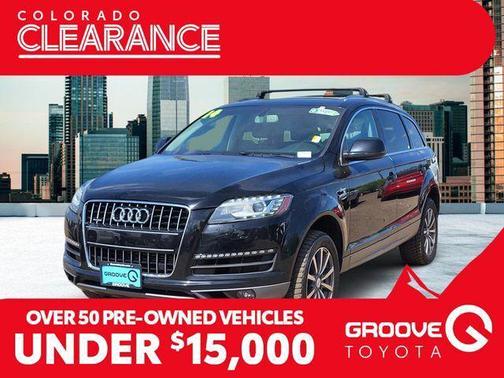 Black 2014 Audi Q7 3.0 TDI Premium