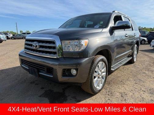 Magnetic Gray Metallic 2014 Toyota Sequoia Platinum