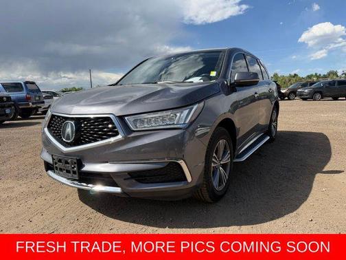 pewter gray metallic 2020 Acura MDX 3.5L