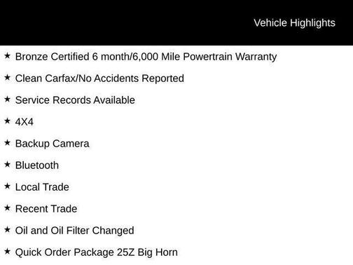 2020 RAM 1500 Big Horn/Lone Star