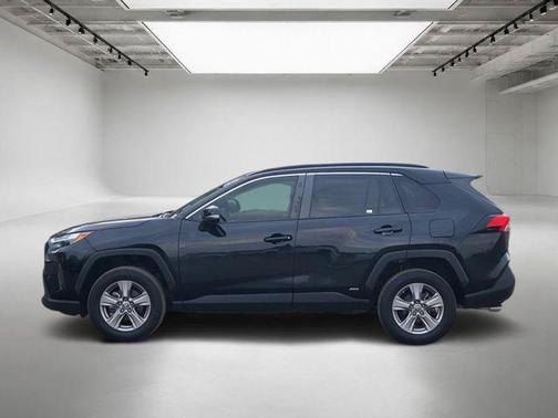 Midnight Black Metallic 2023 Toyota RAV4 Hybrid LE