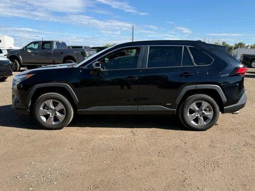 Midnight Black Metallic 2023 Toyota RAV4 Hybrid LE