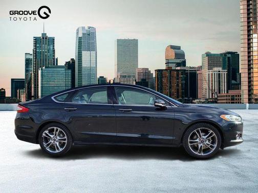 Dark Side Metallic 2014 Ford Fusion Titanium