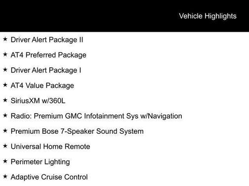 2021 GMC Sierra 1500 AT4