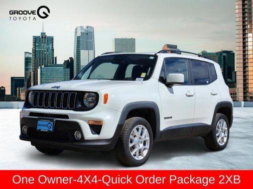 Alpine White Clearcoat 2021 Jeep Renegade Latitude