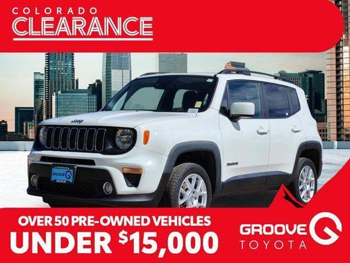 Alpine White Clearcoat 2021 Jeep Renegade Latitude