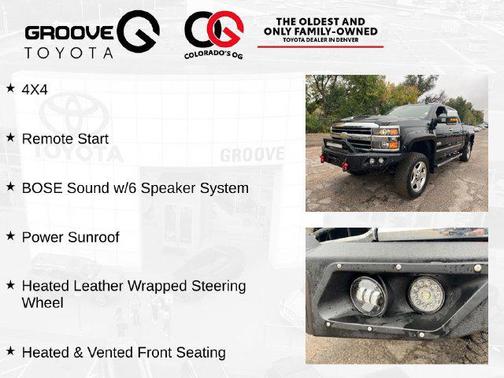 Black 2018 Chevrolet Silverado 2500 High Country