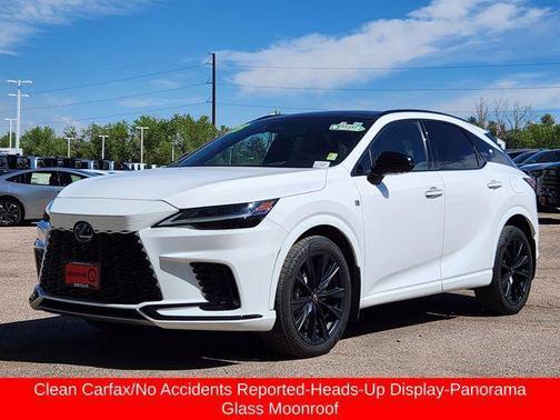 Ultra White 2023 Lexus RX 500h F SPORT Performance