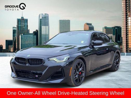 Black Sapphire Metallic 2025 BMW M240 i xDrive