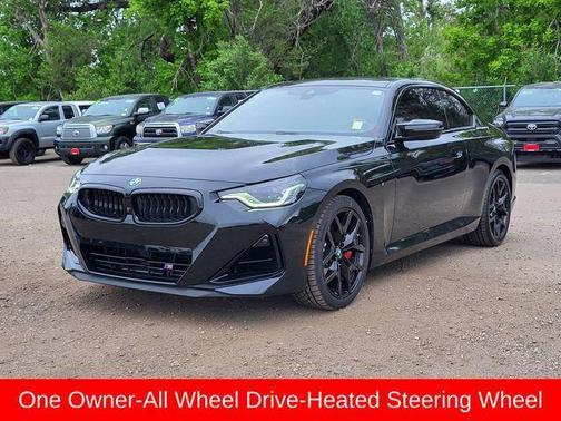 Black Sapphire Metallic 2025 BMW M240 i xDrive