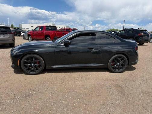 Black Sapphire Metallic 2025 BMW M240 i xDrive