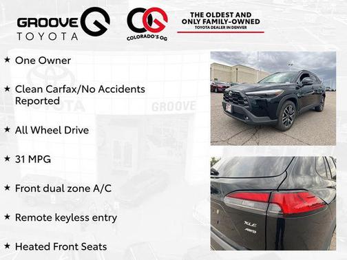 Jet Black 2026 Toyota Corolla Cross XLE
